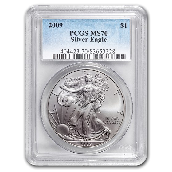 2009 Silver American Eagle MS-70 PCGS 2009 Silver American Eagle MS-70 PCGS
